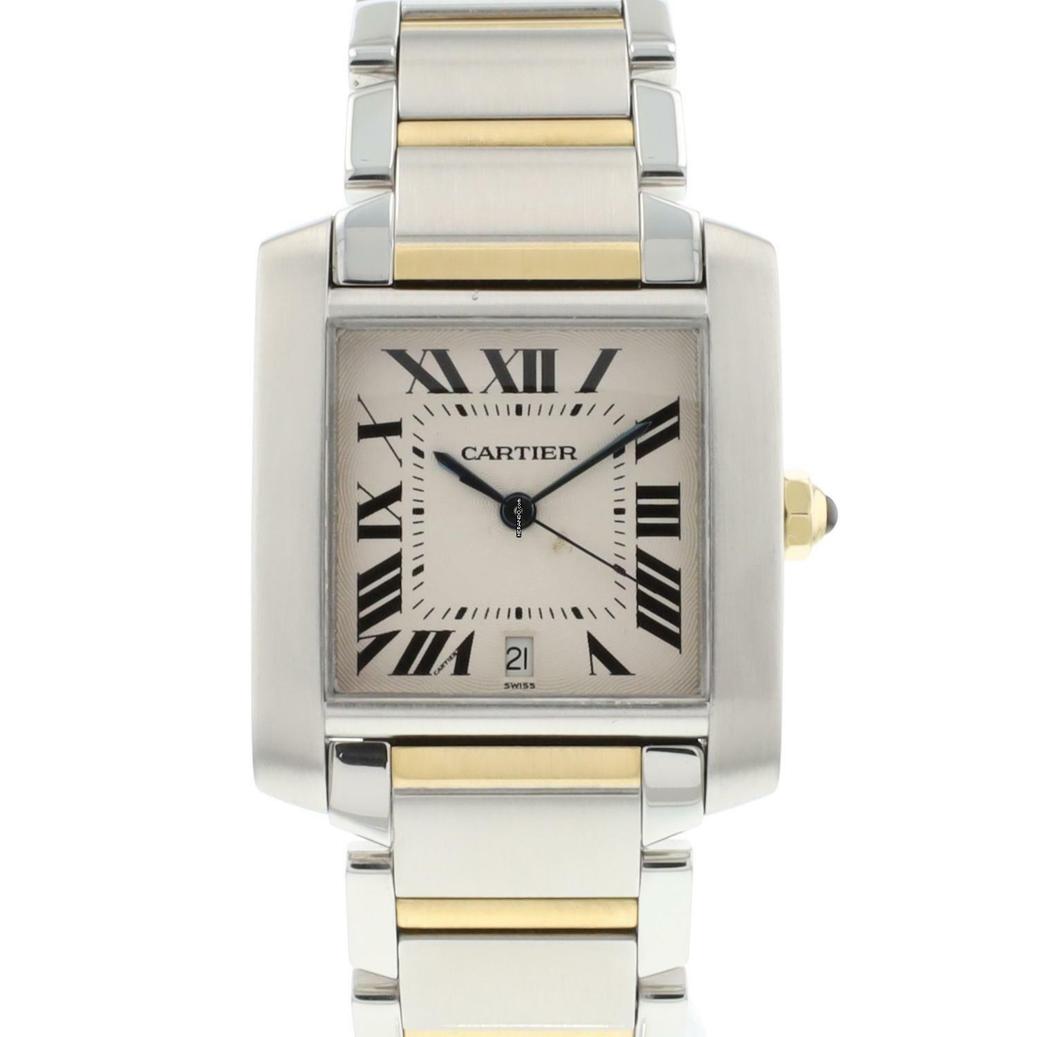 Cartier Tank Française GM Automatic Steel/Gold