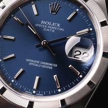 Thumbnail von Rolex Oyster Perpetual Date 34MM Blue Dial