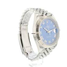 Thumbnail von Rolex Datejust 41 Jubilee Fluted Azzurro Blue Roman Dial