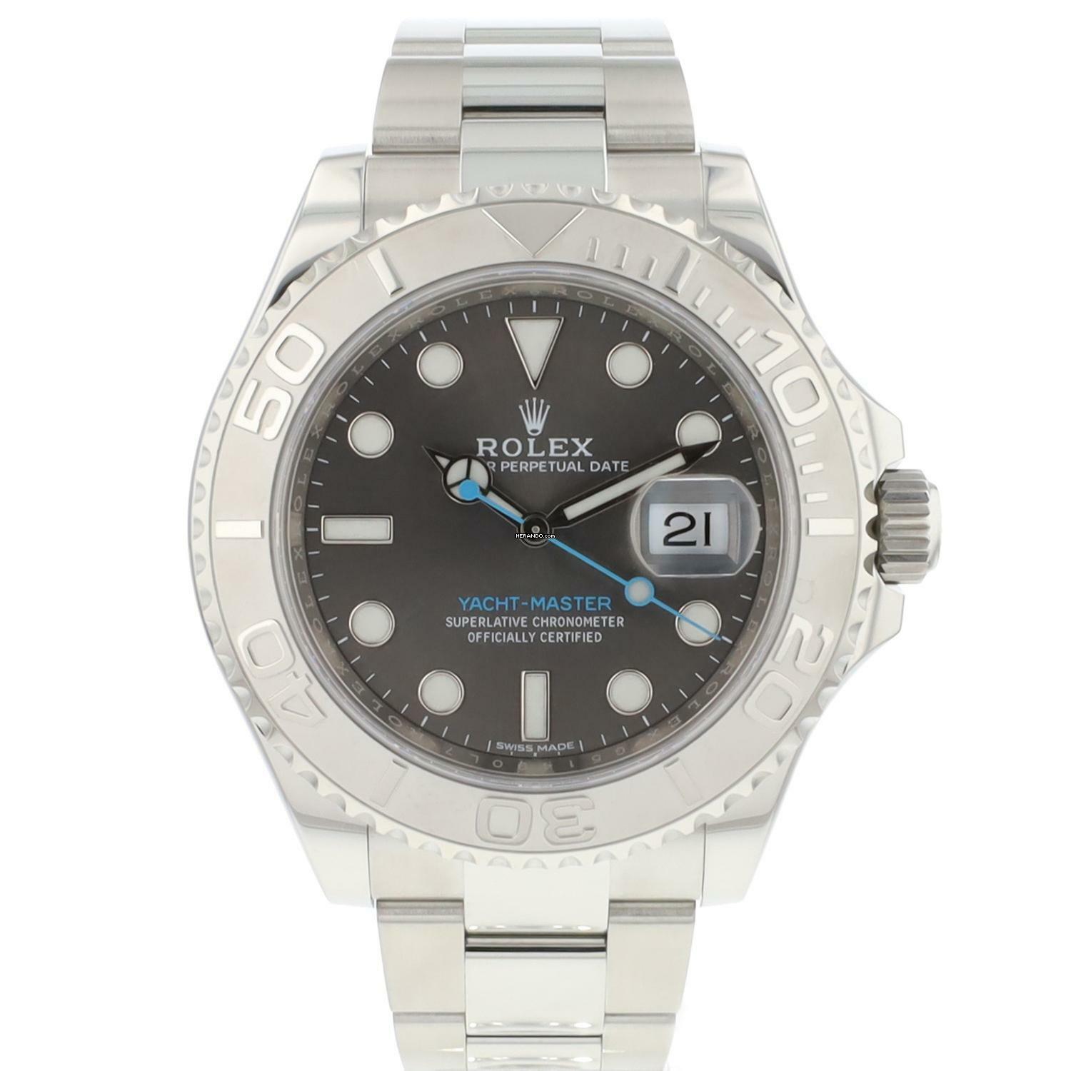 Rolex Yacht-Master 40 Rhodium Dial