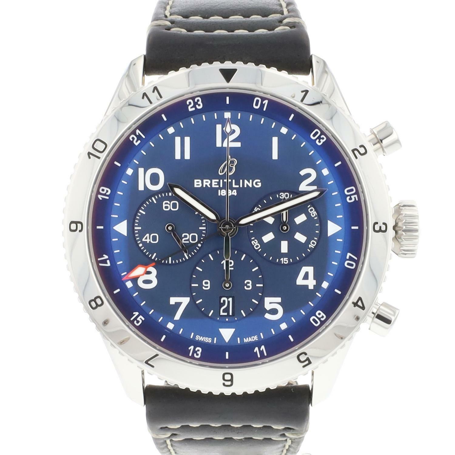 Breitling Super Avi B04 Chronograph 46MM GMT Tribute To Vought