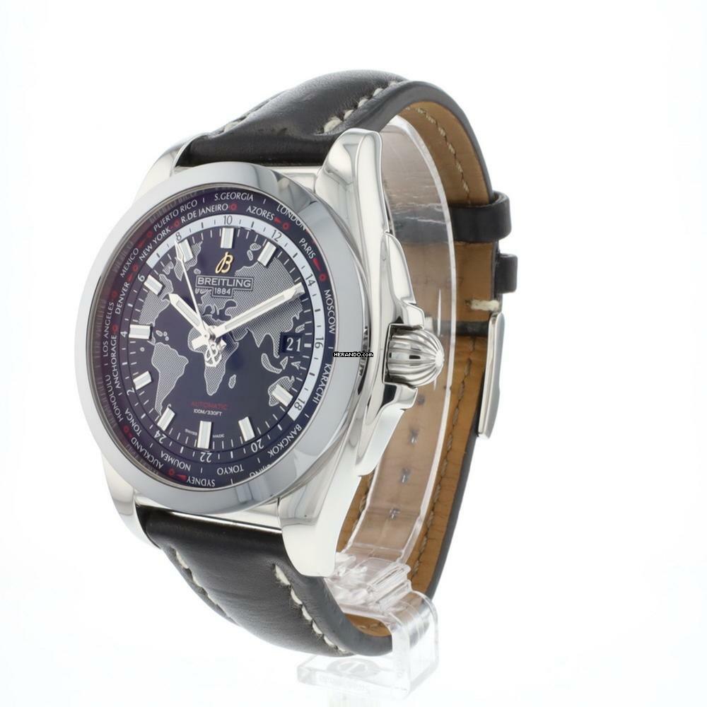 Breitling Galactic Unitime SleekT Back Dial