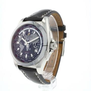  Breitling Galactic Unitime SleekT Back Dial 