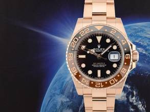 Thumbnail von Rolex GMT-Master II 126715chnr Rose Gold rootbeer - Like New Full Set