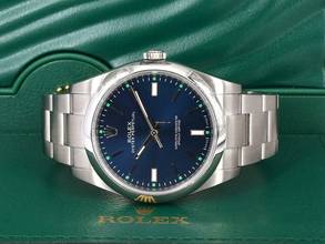Thumbnail von Rolex Oyster Perpetual 39 Blue Like New Ful Set
