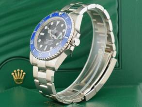 Thumbnail von Rolex Submariner Date 126619lb White Gold Black & Blue - New 2025 Full Stickers