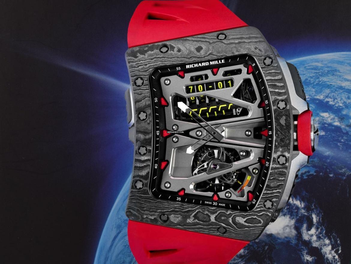 Richard Mille Rm70 01 Tourbillon Alain Prost Limited Edition Of 30 Pieces