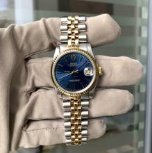 Thumbnail von Rolex Datejust 31 68273 31MM blue soleil dial Full Set