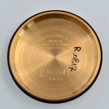 Thumbnail von Rolex Datejust 36 1607 champagne dial bark finish bezel gold 18KT 1964 Full Set