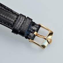 Thumbnail von Rolex Datejust 36 1607 champagne dial bark finish bezel gold 18KT 1964 Full Set