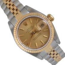 Thumbnail von Rolex Lady-Datejust 69173 Ladies 26MM champagne dial Full Set