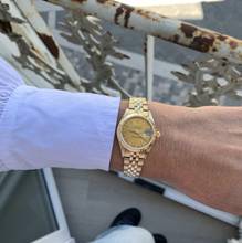 Thumbnail von Rolex Lady-Datejust 69178 Ladies 26MM champagne dial gold 18KT Full Set TOP Condition