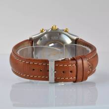 Thumbnail von Breitling Chronomat 81950 chronograph black dial steel 1989 Full Set