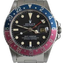 Thumbnail von Rolex GMT-Master 1675 Pepsi fuchsia pink bezel 1970 Full Set