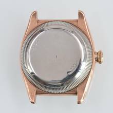 Thumbnail von Rolex Oyster Perpetual Ovetto 3696 BubbleBack Chronometer ivory dial rose gold 18KT 1937