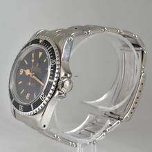 Thumbnail von Rolex Submariner (No Date) 5513 Explorer gilt tritium dial 1964