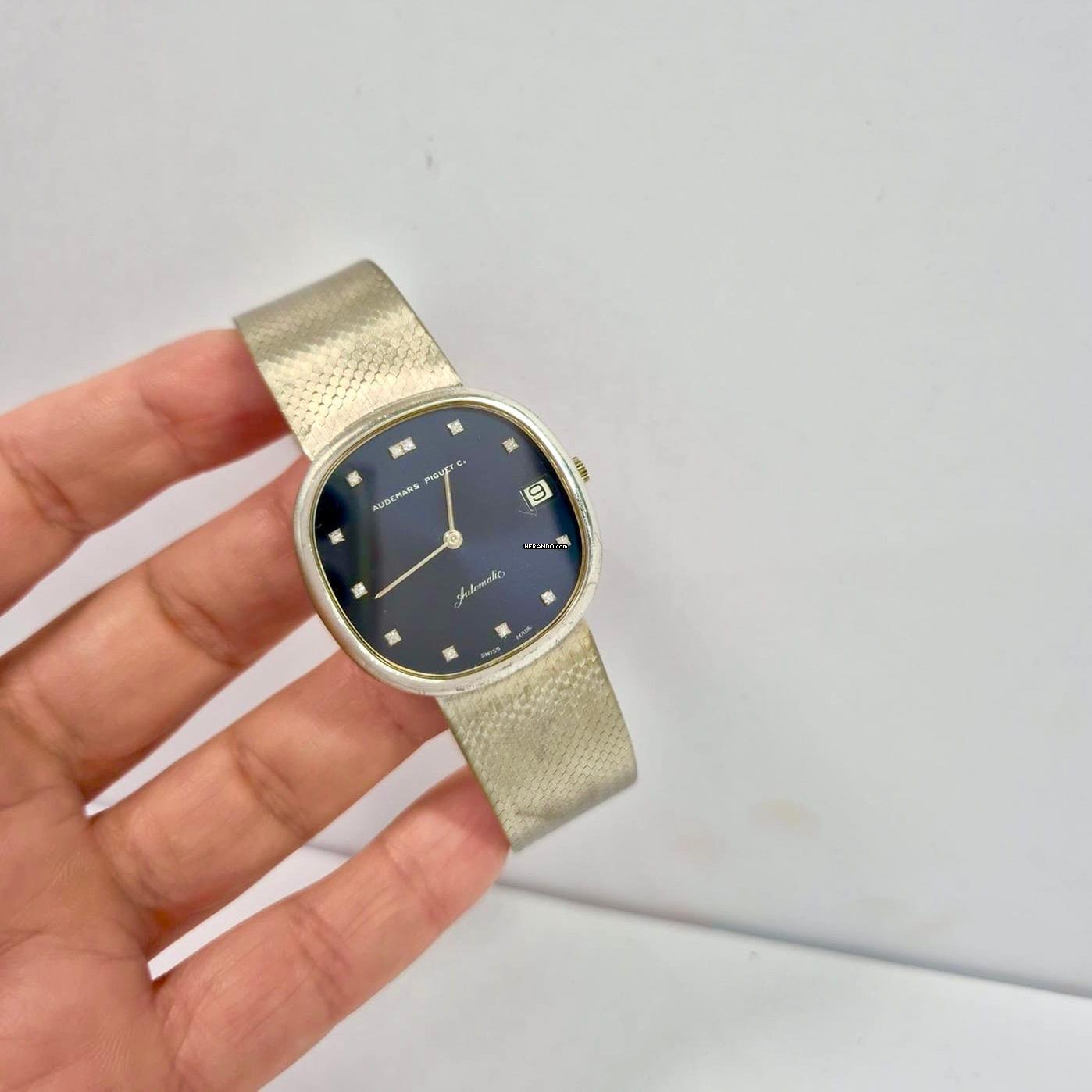 Audemars Piguet Night Sky Vintage Full White Gold & Diamonds Automático 33mm