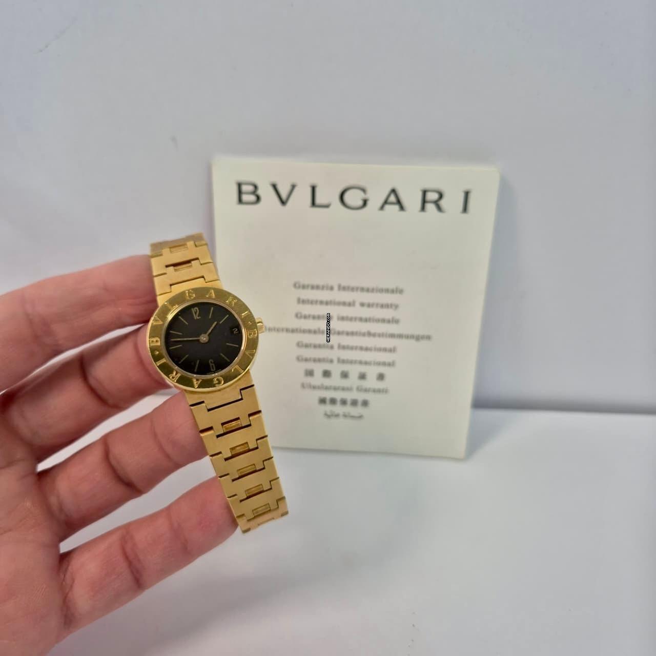 Bulgari Bulgari BB23 Full Gold 23mm Quartz Completo