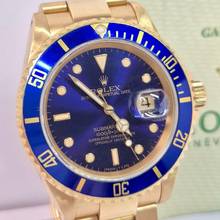Thumbnail von Rolex Submariner Date Full Gold Purple Dial 40mm Automático Completo