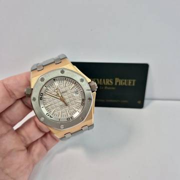  Audemars Piguet Royal Oak Offshore Diver Japan Limited Ouro Rosé & Titanium 42mm Completo 