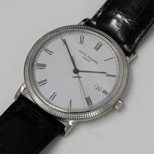 Thumbnail von Patek Philippe Calatrava 18K Hobnail Bezel Ref.3944