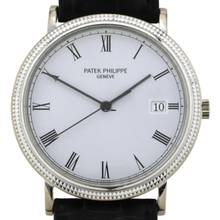Thumbnail von Patek Philippe Calatrava 18K Hobnail Bezel Ref.3944