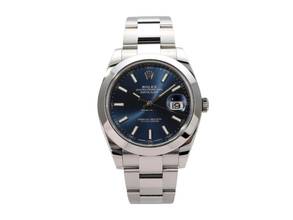 Thumbnail von Rolex Datejust 41 Ref. 126300 Edelstahl Blau Index Oyster-Band