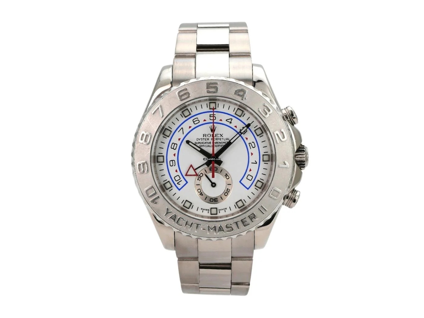 Rolex Yacht-Master II 18 kt Weißgold 116689