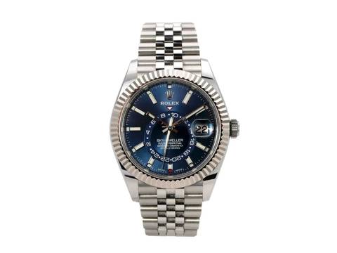  Rolex Sky-Dweller 326934 Blau Jubile-Band 