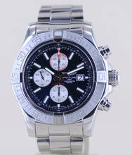 Thumbnail von Breitling Super Avenger II Chronograph 48mm Stahl black Dial Automatic B+P Top
