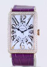 Thumbnail von Franck Muller Long Island 18K Roségold Diamond Case Arabic Dial no Date Big Size