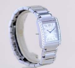 Thumbnail von Cartier Tank Française Lady Stahl Diamond Case Klassiker Sportlich B+P
