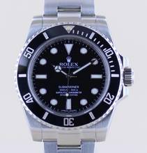 Thumbnail von Rolex Submariner (No Date) 114060 No-Date Keramik 2013 Taucheruhr Klassiker