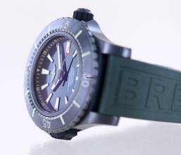 Thumbnail von Breitling Superocean 48 Black Titan DLC Taucheruhr 300 Meter green Dial Boutique B+P