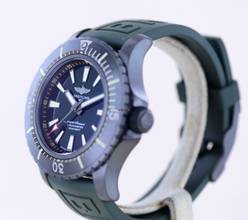 Thumbnail von Breitling Superocean 48 Black Titan DLC Taucheruhr 300 Meter green Dial Boutique B+P