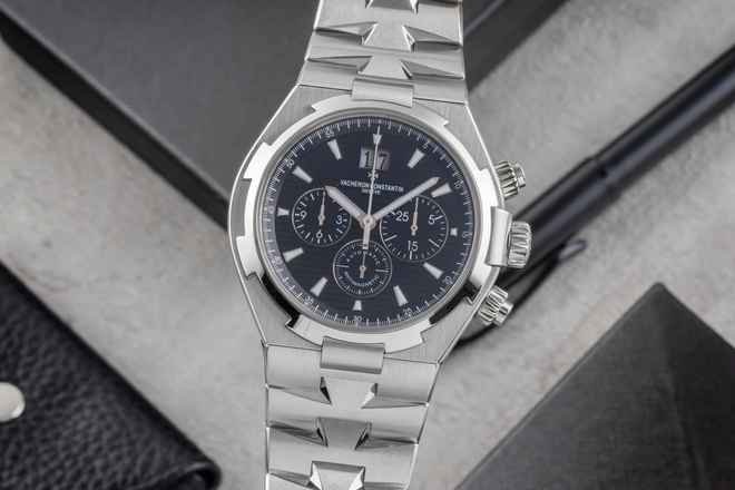  Vacheron Constantin Overseas Chronograph Stahl Automatik 49150/B01A-9097 B&P 