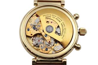 Thumbnail von IWC Da Vinci Perpetual Calendar Chronograph 18K Gold Automatik Ref. IW375001