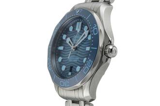 Thumbnail von Omega Seamaster Diver 300 M Stahl Automatik Summerblue Ref 210.30.42.20.03.003 B&P 2025