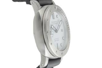 Thumbnail von Panerai Luminor Submersible Bianco Automatik Herrenuhr Ref. PAM02223 B&P 2022