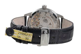 Thumbnail von Glashütte Original PanoReserve Edelstahl Handaufzug Herrenuhr Ref. 65-01-02-02-04 B&P