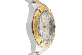 Thumbnail von TAG Heuer Aquaracer Chronograph Stahl / vergoldet Automatik Ref. CAF2120.BB0816