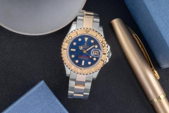  Rolex Yacht-Master 29 Stahl / Gold Automatik Damenuhr Ref. 169623 Papiere 2007 