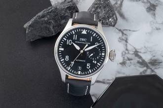 Thumbnail von IWC Große Fliegeruhr Schaffhausen Big Pilot 7 Days Automatik Herrenuhr Ref. IW500401