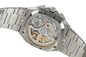 Thumbnail von Glashütte Original Seventies Chronograph Panoramadatum Stahl Automatik Herrenuhr Ref. 1-37-02-01-02-70