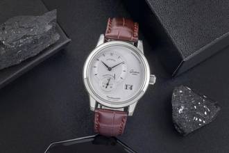 Thumbnail von Glashütte Original PanoMaticDate Stahl Automatik Herrenuhr Ref. 90-01-02-02-04