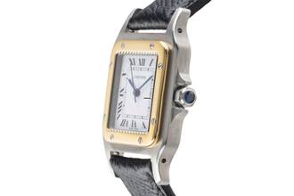Thumbnail von Cartier Santos Carrée LM Stahl / Gold Automatik Herrenuhr Ref. 2961 81036288
