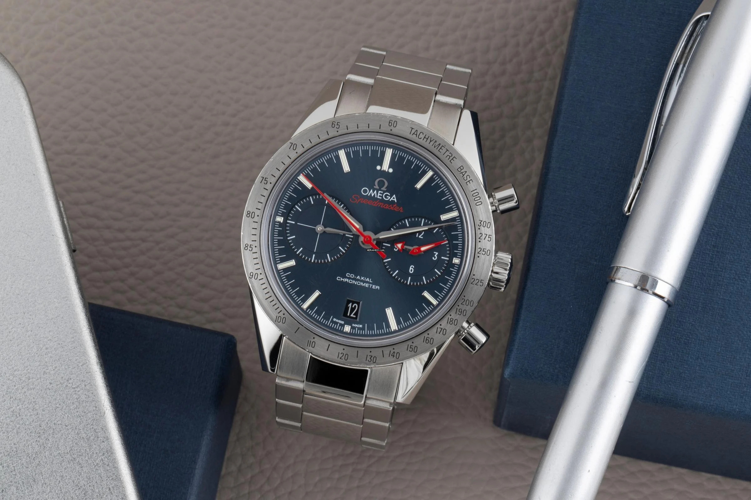 Omega Speedmaster '57 Chronograph Automatik Ref 331.10.42.51.03.001 Papiere