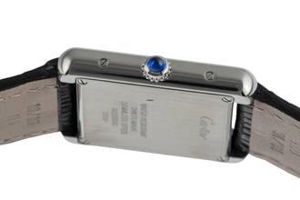 Thumbnail von Cartier Tank Solo SM Edelstahl Lady Quarz Damenuhr Ref. W5200005 3170