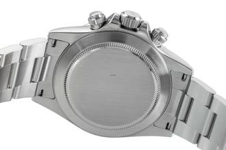 Thumbnail von Rolex Daytona Black Dial Chronograph Stahl Automatik Herrenuhr Ref. 116520 B&P