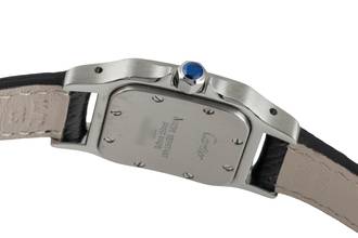 Thumbnail von Cartier Santos Galbée Lady Edelstahl Damenuhr Ref. W20056D6 1565